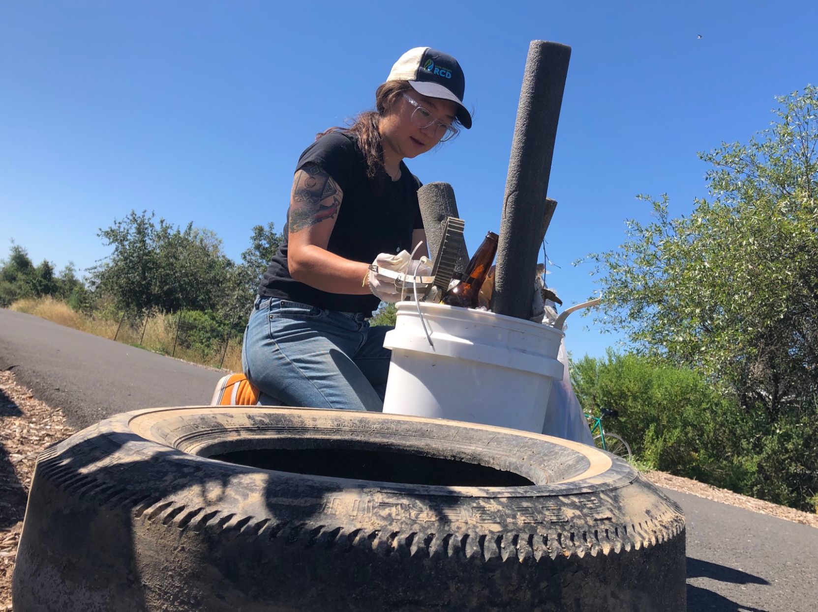 Napa County Resource Conservation District river cleanup 6/22/2019